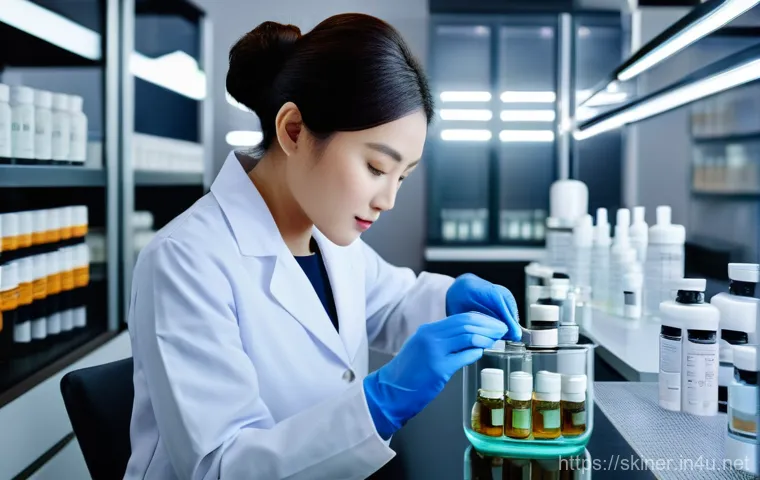 피부관리사의 고객 맞춤 관리 전략 - A brightly lit, modern K-beauty clinic. A professional female aesthetician, in a crisp white uniform... 피부관리사의 고객 맞춤 관리 전략 - A brightly lit, modern K-beauty clinic. A professional female aesthetician, in a crisp white uniform...