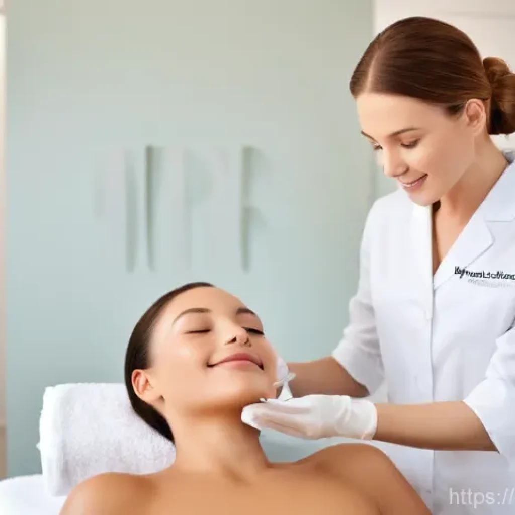 피부관리사의 직업 만족도 분석 - **Prompt:** A compassionate female esthetician, in her mid-30s with a warm, gentle smile, delicately...