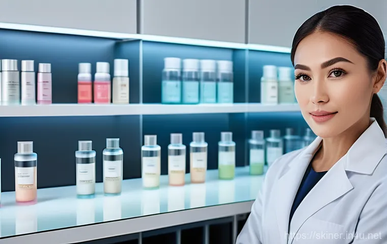 피부관리사의 직업 만족도 분석 - **Prompt:** A compassionate female esthetician, in her mid-30s with a warm, gentle smile, delicately... 피부관리사의 직업 만족도 분석 - **Prompt:** A compassionate female esthetician, in her mid-30s with a warm, gentle smile, delicately...