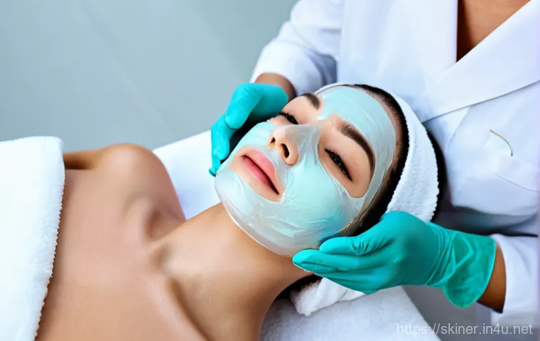 피부관리사의 시험 대비 학습법 - A young woman, dressed in smart casual attire, sits intently at a clean, modern desk. Her laptop is ... 피부관리사의 시험 대비 학습법 - A young woman, dressed in smart casual attire, sits intently at a clean, modern desk. Her laptop is ...